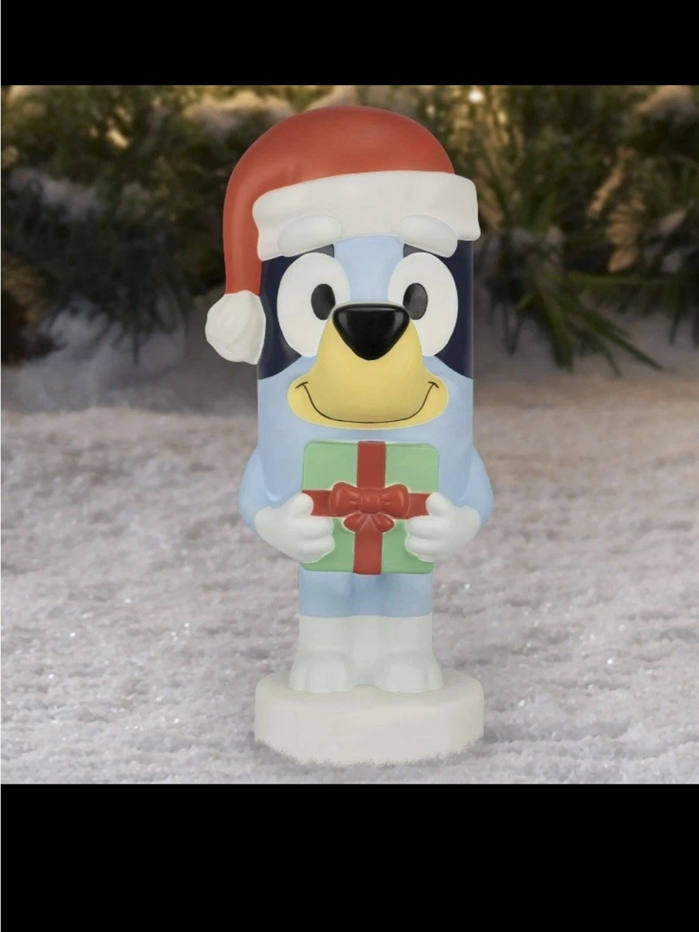 Bluey LED Lighted Christmas Blow Mold 24 inch with Gift Box Holiday Decor 2025